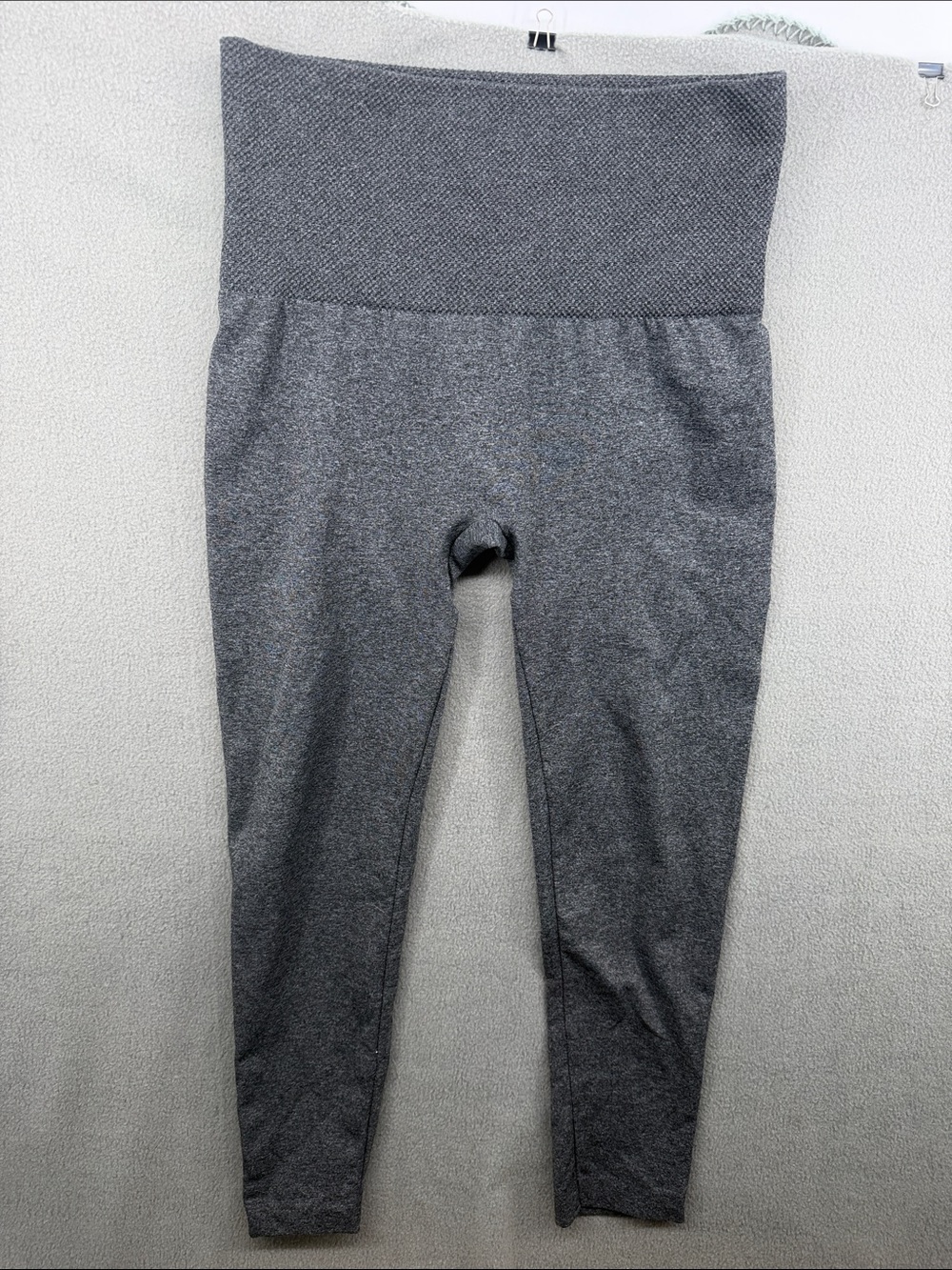 French Laundry Gray High-Waist Support Leggings A20